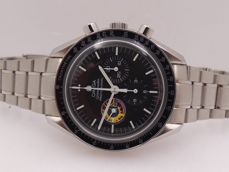 Cronografo Omega Speedmaster Mission Skylab 1 TOP CONDITION With PAPERS Anno1998 Carica Manuale Edizione Limitata - immagine 3
