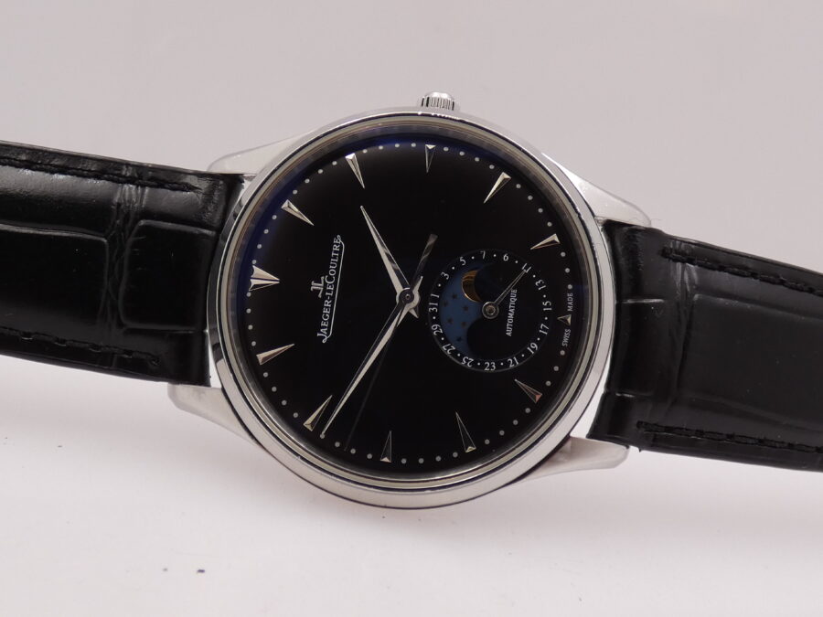 Jaeger-LeCoultre Master Ultra Thin Moon Q1368470 BOX&PAPERS Anno 2019 Automatico Acciaio - immagine 6