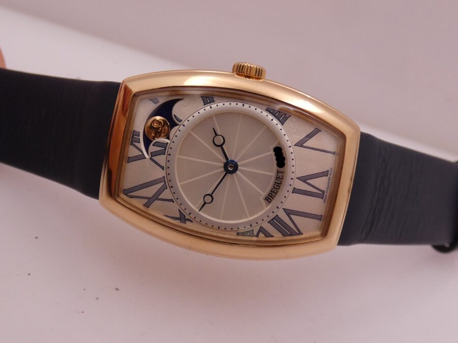 Breguet Héritage Moonphases Retrograde 8860 MOP Dial Oro Rosa 18Kt TOP CONDITION Automatico - immagine 6