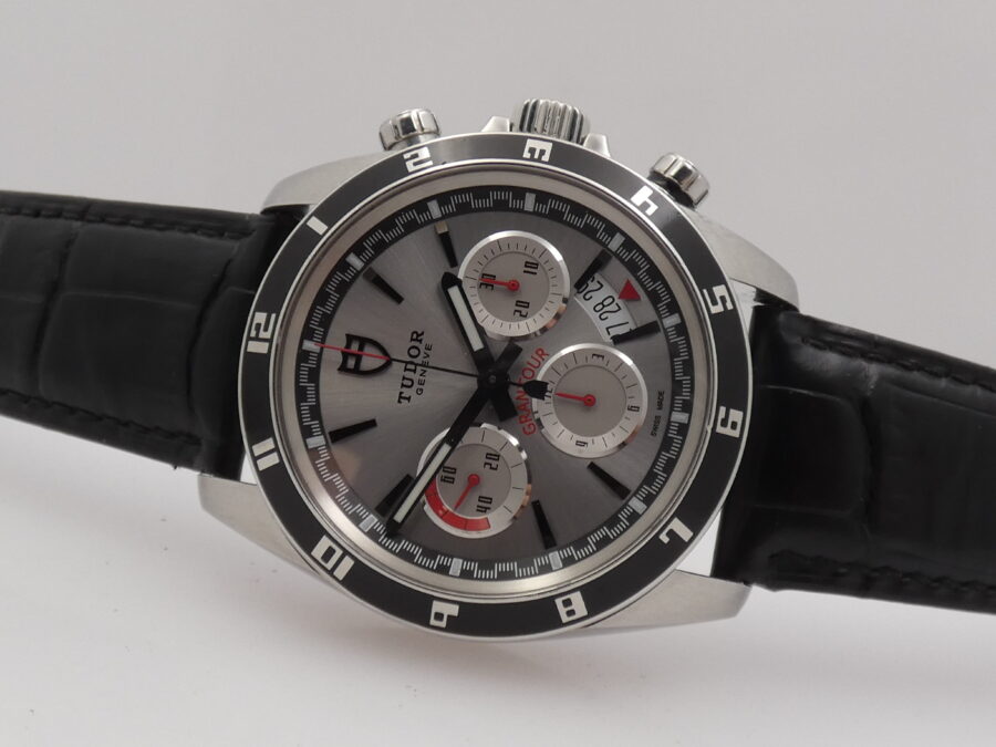Cronografo Tudor Grantour Chrono Flyback 20530 Anno 2007 Automatico Date - immagine 6