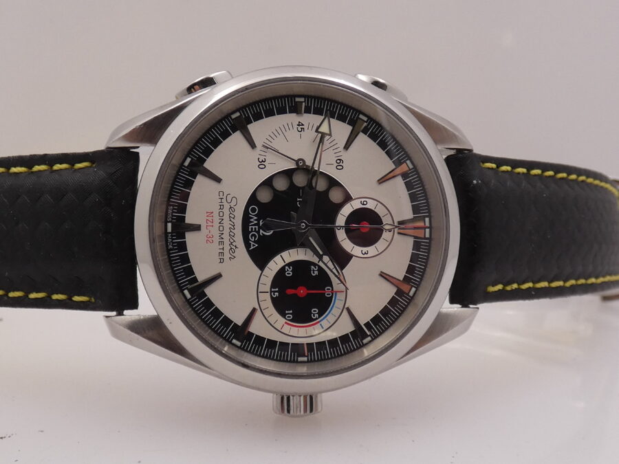 Omega Seamaster Aqua Terra Nzl-32 Regata Cronometro With PAPERS Anno 2009 Automatico Acciaio - immagine 5