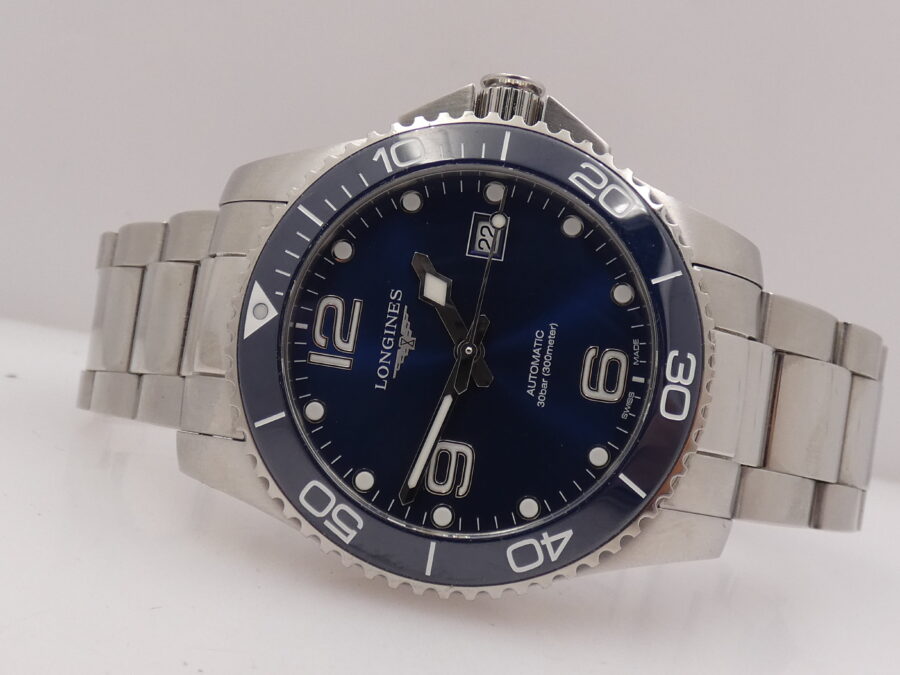 Longines HydroConquest 41mm BOX&PAPERS Dicembre 2020 Lunetta in Ceramica Automatico Acciaio Ref. L3.781.4 - immagine 6