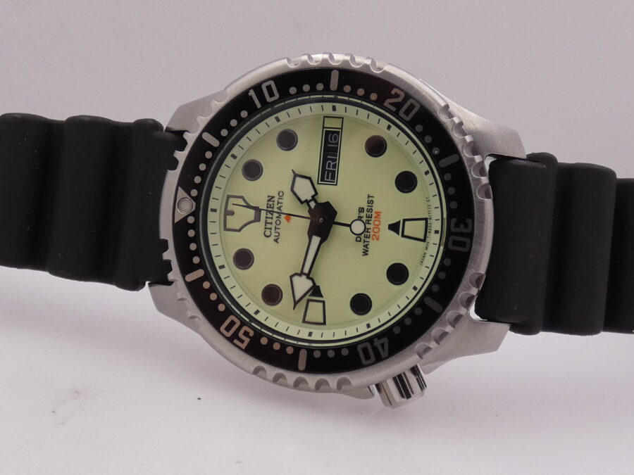 Citizen Promaster Marine Aqualand Day-Date LIKE NEW BOX&PAPERS Anno 2025 Automatico Acciaio NY0040-09W - immagine 6