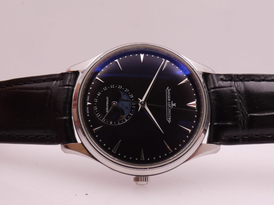Jaeger-LeCoultre Master Ultra Thin Moon Q1368470 BOX&PAPERS Anno 2019 Automatico Acciaio - immagine 7