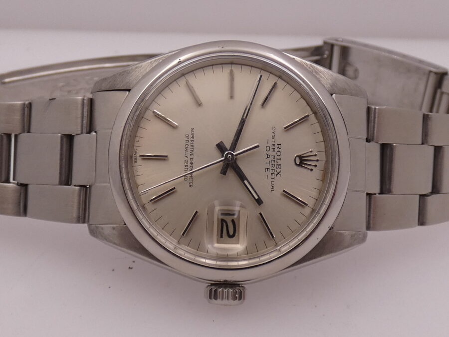 Rolex Oyster Perpetual Date 1500 Automatico Anno 1972 Bracciale Oyster - immagine 7