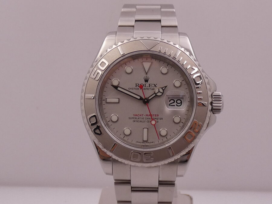 Rolex Yacht-Master 40 RRR Rolesium Platinum 16622 TOP CONDITION Anno 2010 Automatico - immagine 6