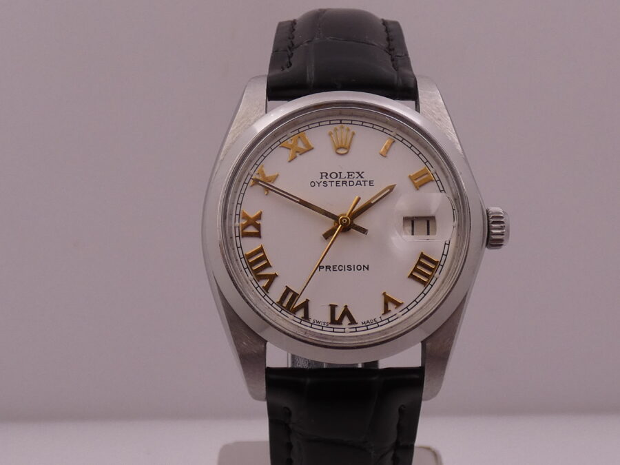 Rolex Oysterdate Precision 6694 TOP CONDITION Anno 1983 Carica Manuale Cal. 1225 Vintage - immagine 6