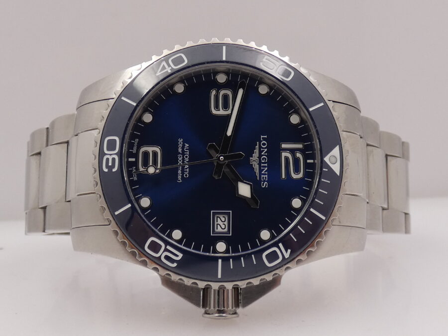 Longines HydroConquest 41mm BOX&PAPERS Dicembre 2020 Lunetta in Ceramica Automatico Acciaio Ref. L3.781.4 - immagine 7