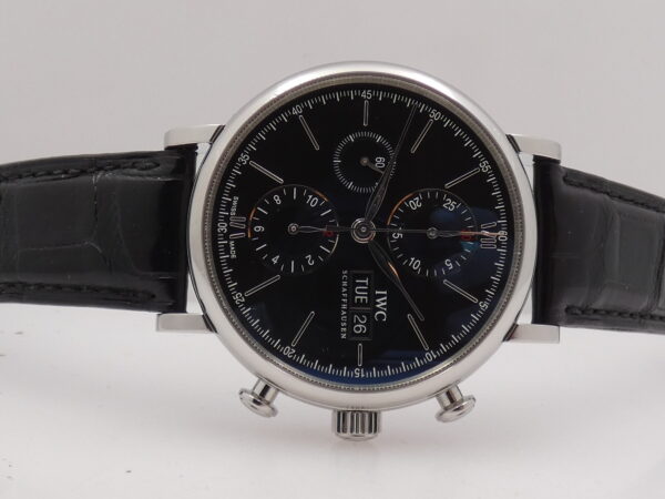 Cronografo IWC Portofino Day-Date IW3910 WITH PAPERS Anno 2017 Black Dial Automatico Acciaio