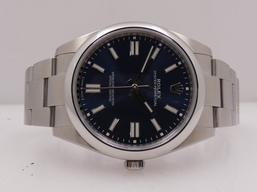 Rolex Oyster Perpetual 41 124300 RRR BOX&PAPERS ITALY 2023 Automatico Acciaio Bracciale Oyster - immagine 7
