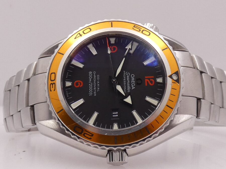 Omega Seamaster Planet Ocean 45,5mm Co-Axial Chronometer 2208.50.00 Automatic Date Acciaio - immagine 7