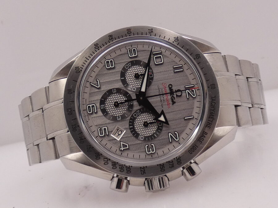 Cronografo Omega Speedmaster Broad Arrow Co-Axial 44mm With PAPERS TOP CONDITION Automatico Braccialato - immagine 7