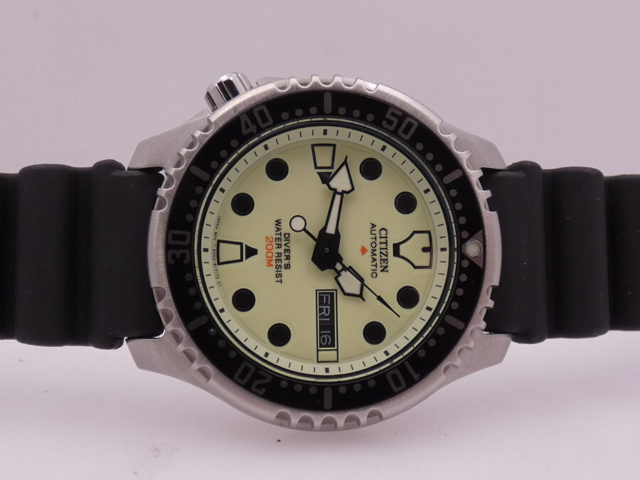 Citizen Promaster Marine Aqualand Day-Date LIKE NEW BOX&PAPERS Anno 2025 Automatico Acciaio NY0040-09W - immagine 7