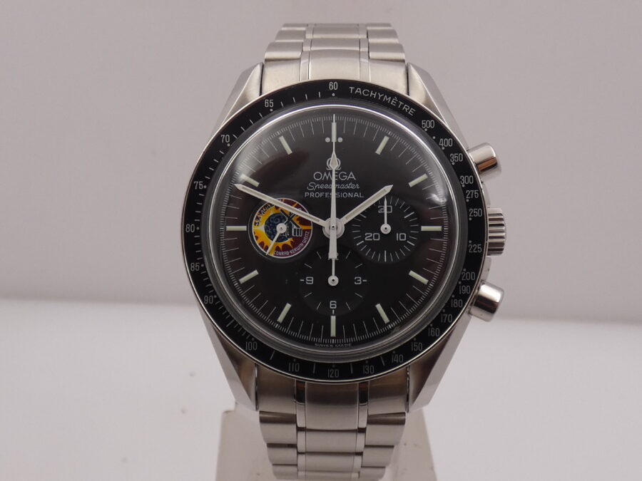 Cronografo Omega Speedmaster Mission Skylab 1 TOP CONDITION With PAPERS Anno1998 Carica Manuale Edizione Limitata - immagine 5