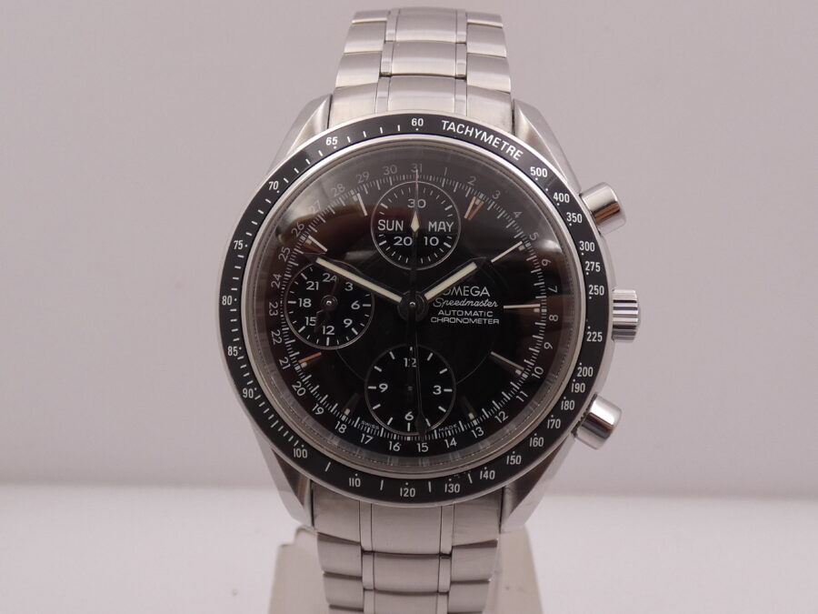 Cronografo Omega Speedmaster Day Date Triple Date LIKE NEW WITH PAPERS Anno 2011 Automatico Acciaio - immagine 24