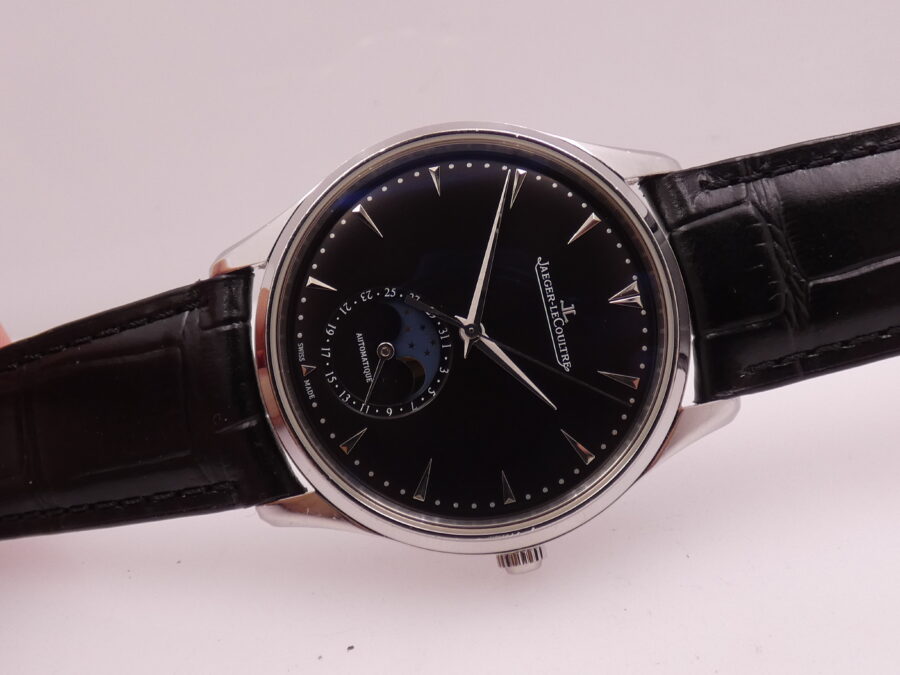 Jaeger-LeCoultre Master Ultra Thin Moon Q1368470 BOX&PAPERS Anno 2019 Automatico Acciaio - immagine 8