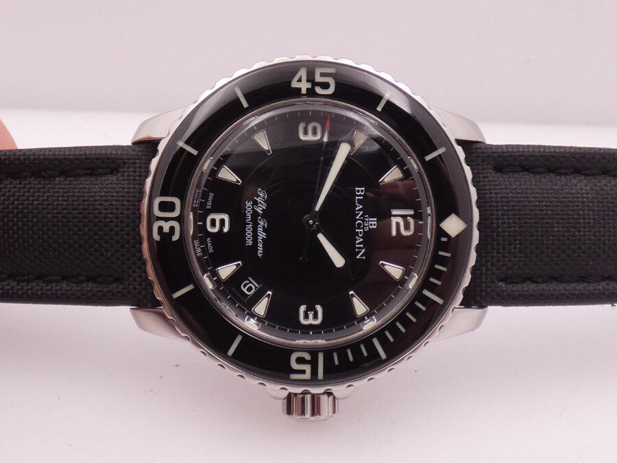 Blancpain Fifty Fathoms Automatique 45mm BOX&PAPERS Anno 2019 Acciaio - immagine 8
