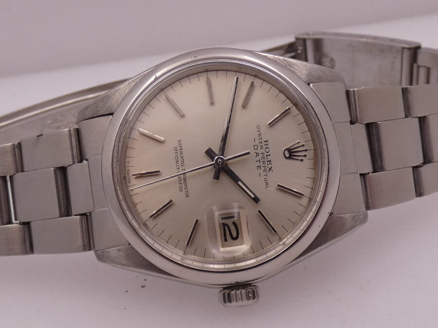 Rolex Oyster Perpetual Date 1500 Automatico Anno 1972 Bracciale Oyster - immagine 8