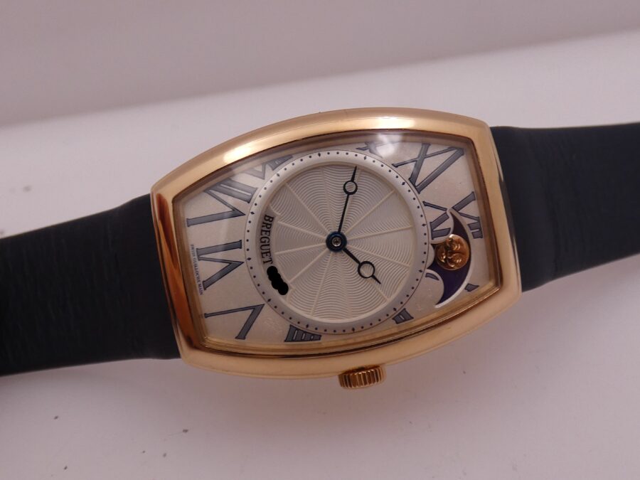 Breguet Héritage Moonphases Retrograde 8860 MOP Dial Oro Rosa 18Kt TOP CONDITION Automatico - immagine 8