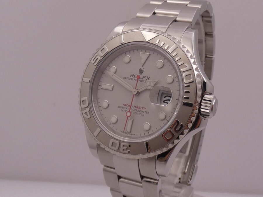Rolex Yacht-Master 40 RRR Rolesium Platinum 16622 TOP CONDITION Anno 2010 Automatico - immagine 7