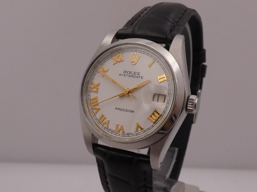 Rolex Oysterdate Precision 6694 TOP CONDITION Anno 1983 Carica Manuale Cal. 1225 Vintage - immagine 7