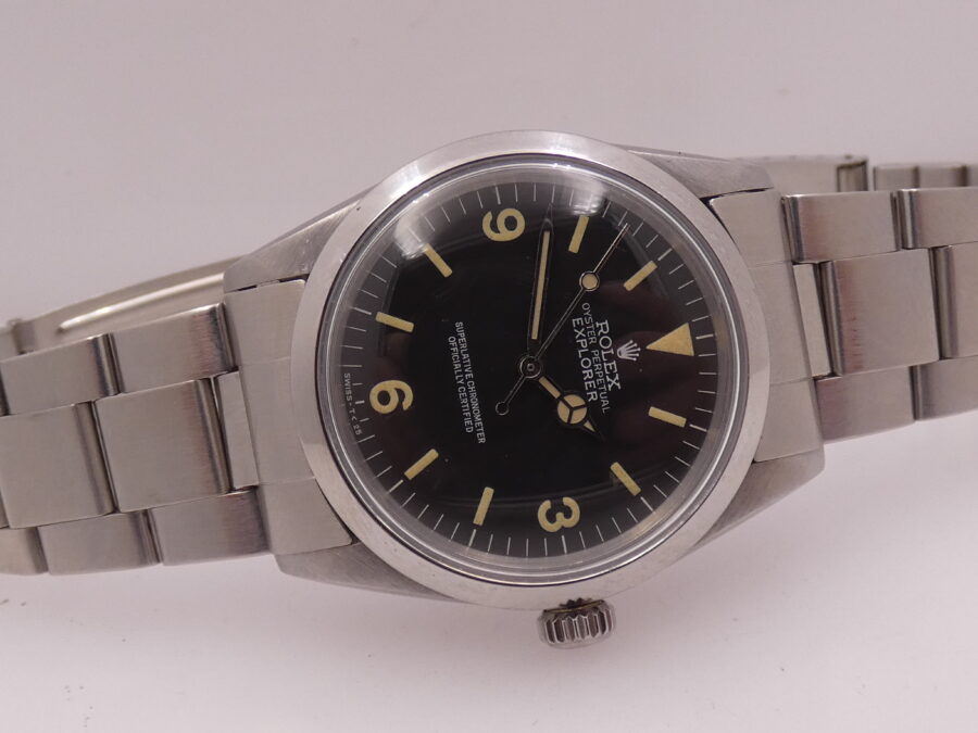 Rolex Explorer 1016 Anno 1967 ORIGINAL DIAL BOX&PAPERS Automatico Acciaio Bracciale Oyster - immagine 8