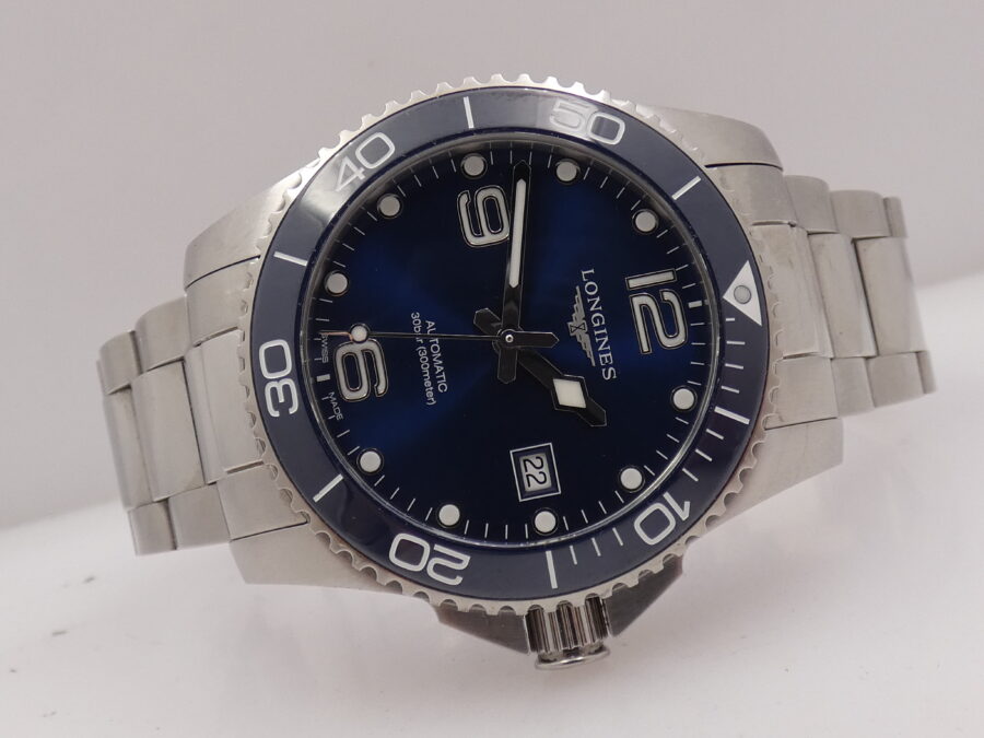 Longines HydroConquest 41mm BOX&PAPERS Dicembre 2020 Lunetta in Ceramica Automatico Acciaio Ref. L3.781.4 - immagine 8