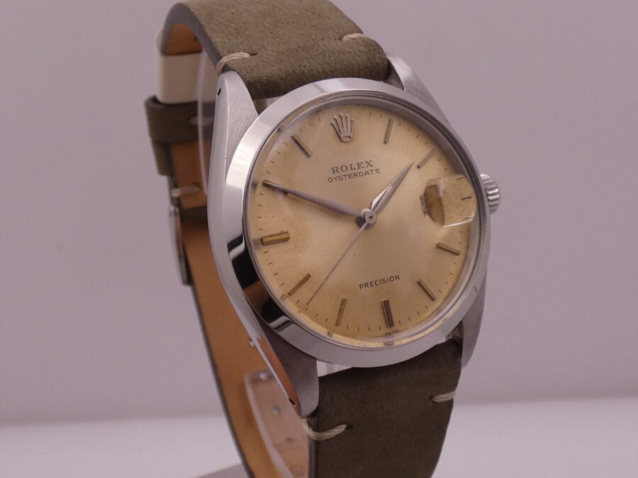 Rolex Oysterdate Precision 6694 Anno1961 Original Dial Manuale Cal. 1225 Vintage - immagine 8