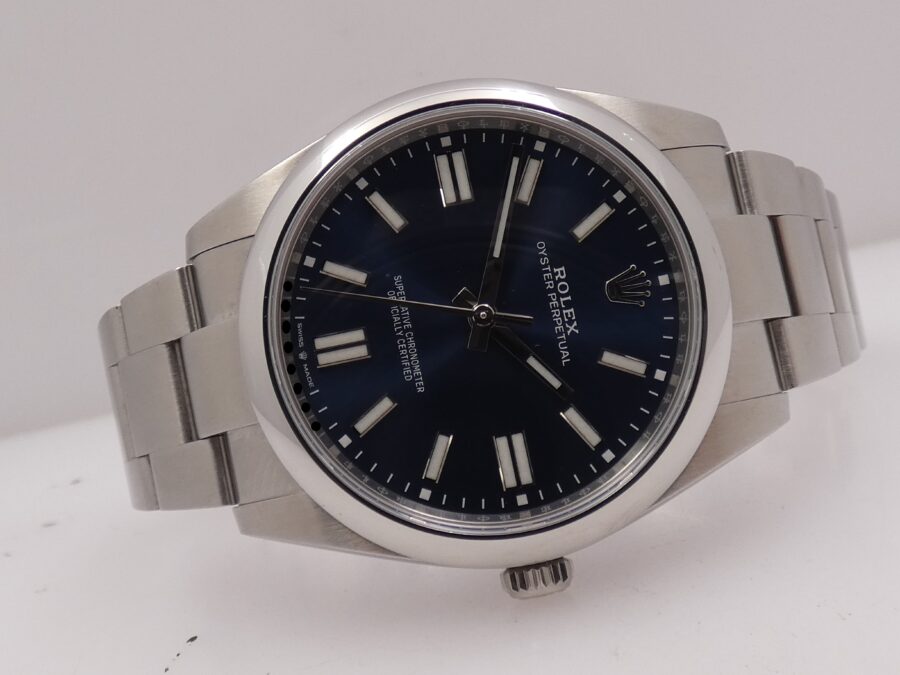 Rolex Oyster Perpetual 41 124300 RRR BOX&PAPERS ITALY 2023 Automatico Acciaio Bracciale Oyster - immagine 8