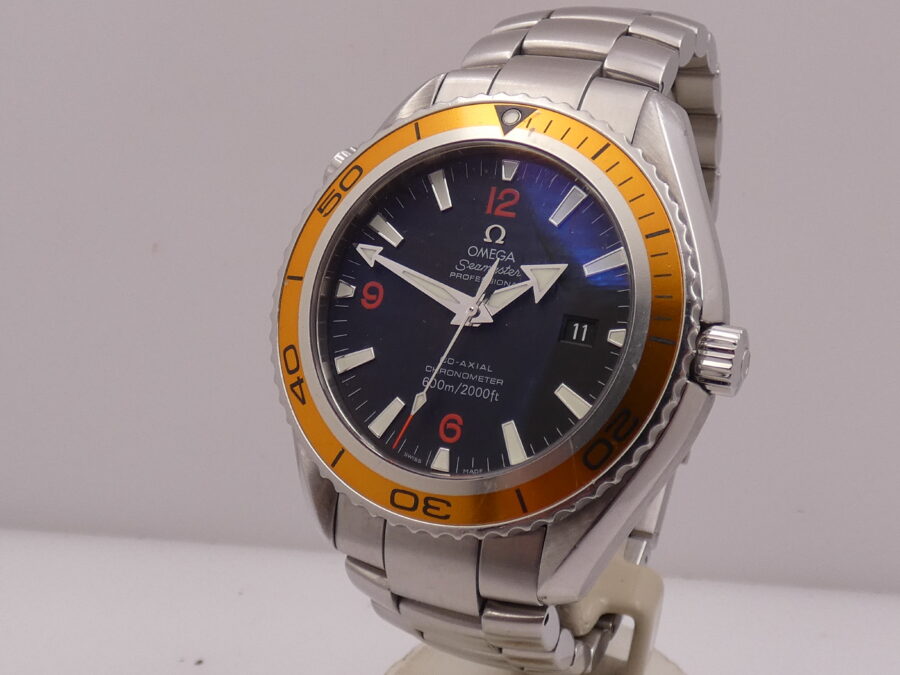 Omega Seamaster Planet Ocean 45,5mm Co-Axial Chronometer 2208.50.00 Automatic Date Acciaio - immagine 8