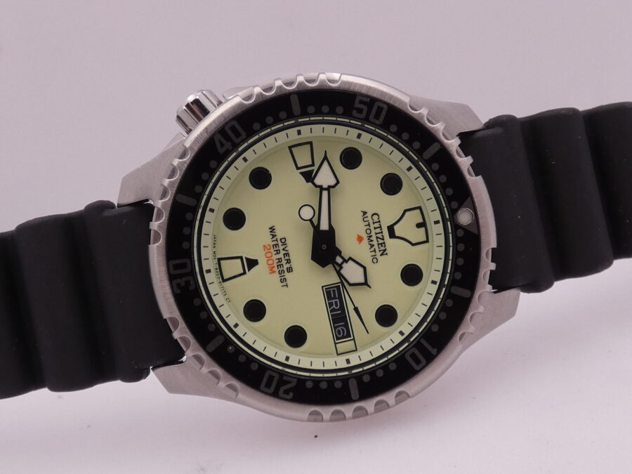 Citizen Promaster Marine Aqualand Day-Date LIKE NEW BOX&PAPERS Anno 2025 Automatico Acciaio NY0040-09W - immagine 8