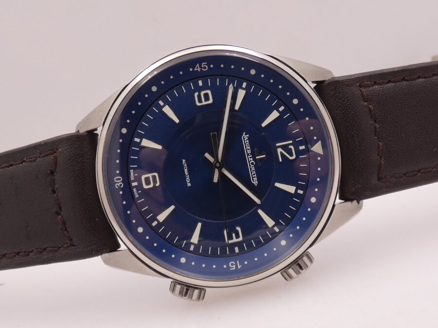 Jaeger-LeCoultre Polaris 841.8.37S Dual Crown BOX&PAPERS Anno 2019 Blue Dial Automatico Acciaio - immagine 8