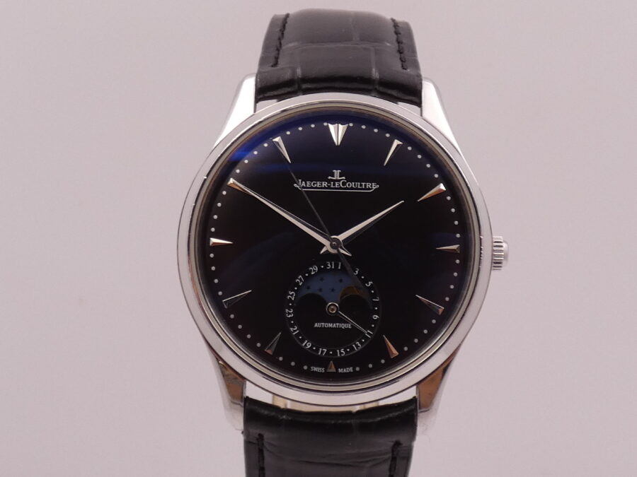 Jaeger-LeCoultre Master Ultra Thin Moon Q1368470 BOX&PAPERS Anno 2019 Automatico Acciaio - immagine 9