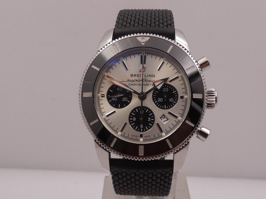 Breitling Superocean Heritage B01 AB0162 44mm BOX&PAPERS TOP CONDITION Automatico Acciaio Edizione Speciale - immagine 8