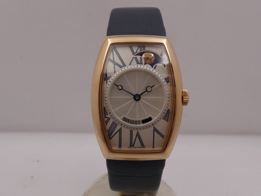 Breguet Héritage Moonphases Retrograde 8860 MOP Dial Oro Rosa 18Kt TOP CONDITION Automatico - immagine 9