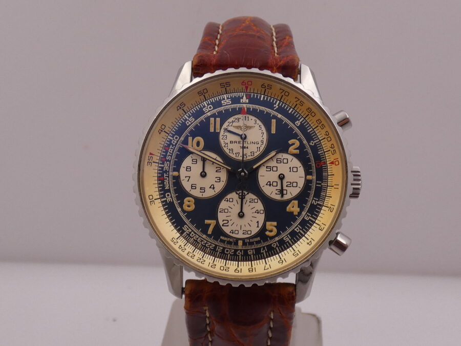 Cronografo Breitling Navitimer Airborne A33030 Anni 1990's Automatico Acciaio - immagine 8