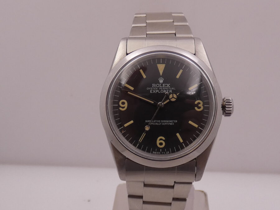 Rolex Explorer 1016 Anno 1967 ORIGINAL DIAL BOX&PAPERS Automatico Acciaio Bracciale Oyster - immagine 9