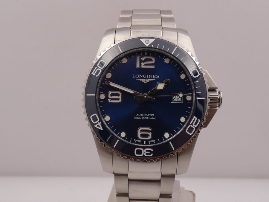 Longines HydroConquest 41mm BOX&PAPERS Dicembre 2020 Lunetta in Ceramica Automatico Acciaio Ref. L3.781.4 - immagine 9