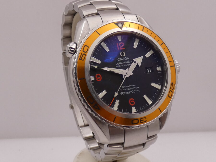 Omega Seamaster Planet Ocean 45,5mm Co-Axial Chronometer 2208.50.00 Automatic Date Acciaio - immagine 9