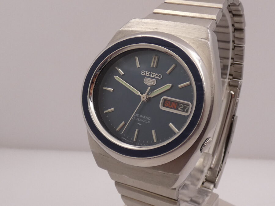 Seiko 5 Day-Date 7019 Automatico Anni 70 Braccialato - immagine 9