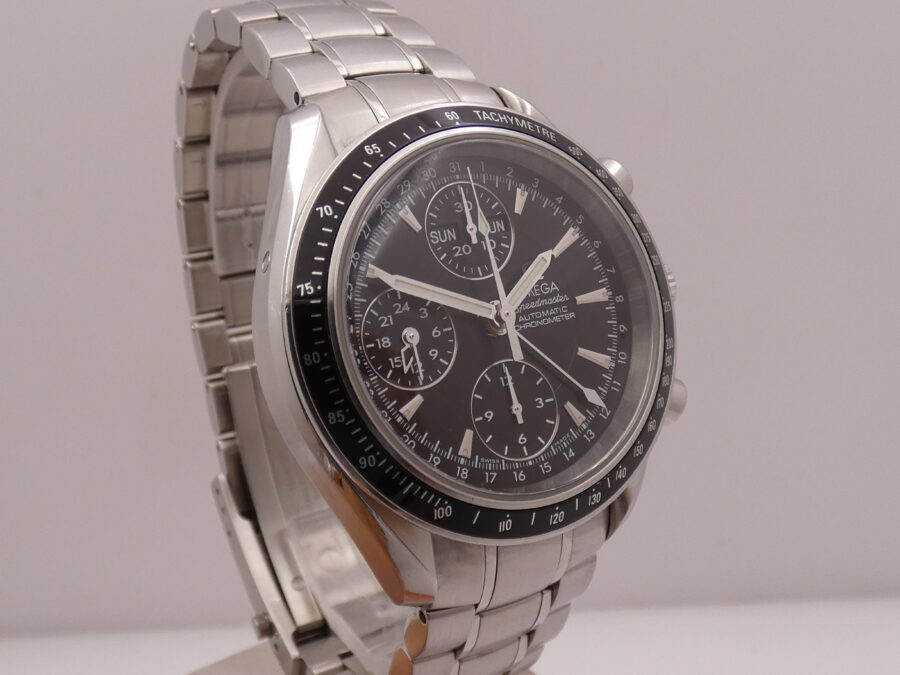 Cronografo Omega Speedmaster Day Date Triple Date LIKE NEW WITH PAPERS Anno 2011 Automatico Acciaio - immagine 26