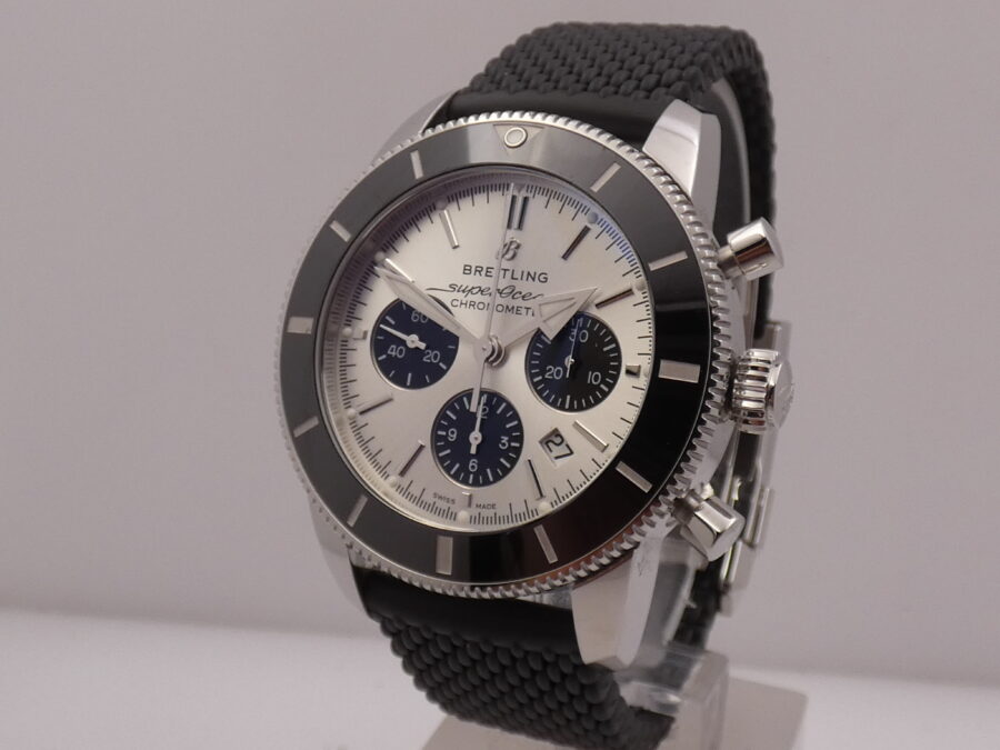 Breitling Superocean Heritage B01 AB0162 44mm BOX&PAPERS TOP CONDITION Automatico Acciaio Edizione Speciale - immagine 9