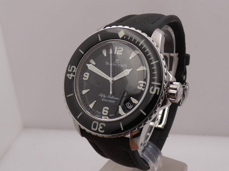 Blancpain Fifty Fathoms Automatique 45mm BOX&PAPERS Anno 2019 Acciaio - immagine 10