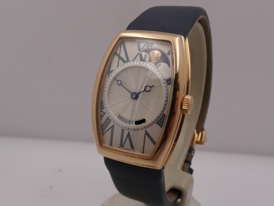 Breguet Héritage Moonphases Retrograde 8860 MOP Dial Oro Rosa 18Kt TOP CONDITION Automatico - immagine 10