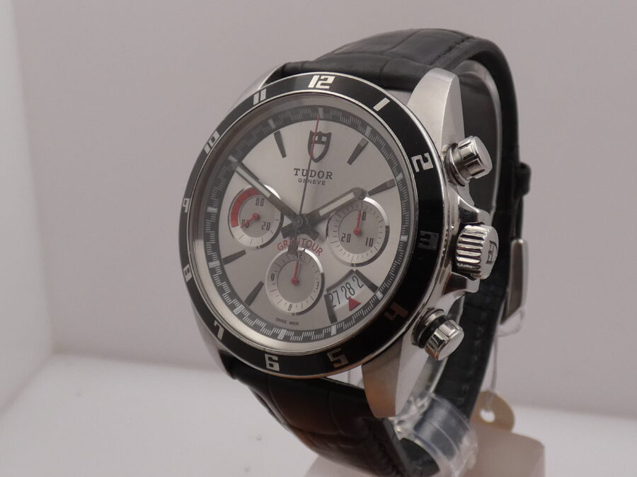 Cronografo Tudor Grantour Chrono Flyback 20530 Anno 2007 Automatico Date - immagine 10