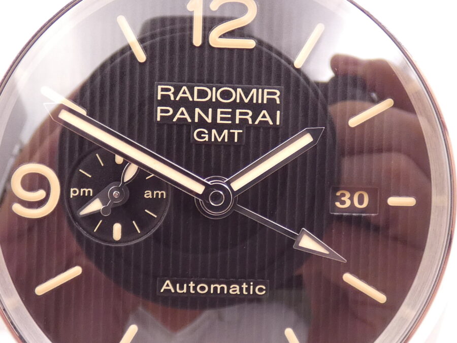 Panerai Radiomir 1940 3 Days Automatic GMT PAM00657 BOX&PAPERS Anno 2017 Acciaio Limited Edition 1000pz - immagine 8