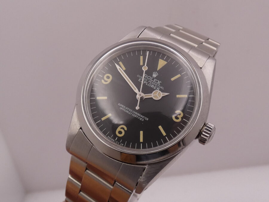 Rolex Explorer 1016 Anno 1967 ORIGINAL DIAL BOX&PAPERS Automatico Acciaio Bracciale Oyster - immagine 10