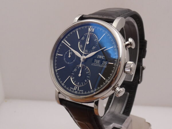 Cronografo IWC Portofino Day-Date IW3910 WITH PAPERS Anno 2017 Black Dial Automatico Acciaio