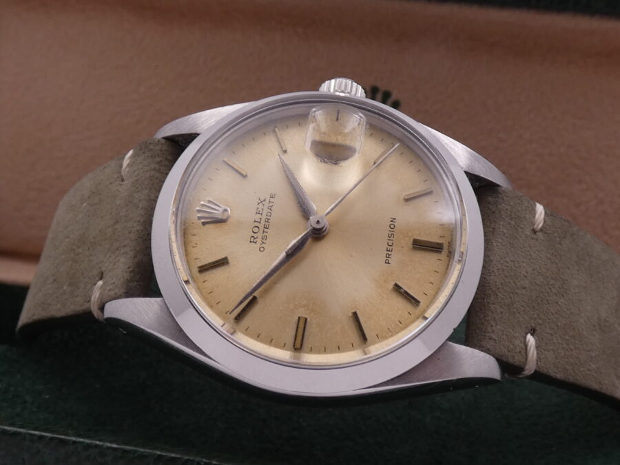 Rolex Oysterdate Precision 6694 Anno1961 Original Dial Manuale Cal. 1225 Vintage - immagine 10