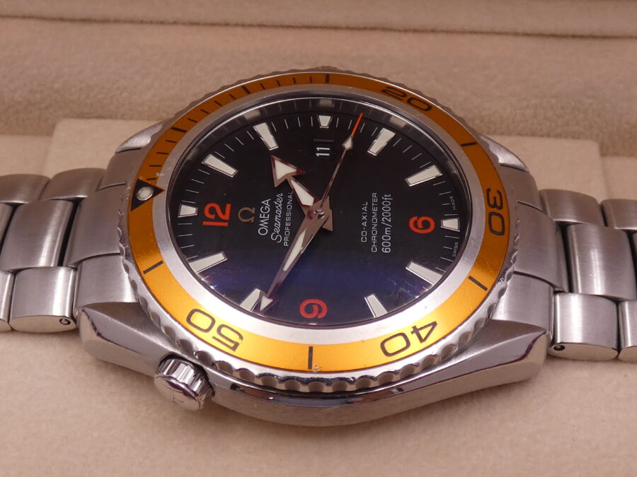 Omega Seamaster Planet Ocean 45,5mm Co-Axial Chronometer 2208.50.00 Automatic Date Acciaio - immagine 10
